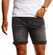 Leif Nelson Jeans Shorts Herren   Kurze Hosen Herren Jeans   Shorts Herren für Outdoor   Jeans Kurz Herren   Shorts Herren   Herren Jeans Shorts   Kurze Hosen Herren   LN-1397