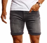 Leif Nelson Herren Jeans Shorts LN-1397 LN-1397