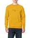 Tommy Hilfiger Herren Essential Tommy Crewneck Pullover, Innenhofgelb, Medium