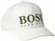 BOSS Herren Cap-Grid 10198889 01 Baseballkappe, White100, ONESI