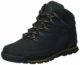 Herren Euro Rock Hiker Stiefel, Schwarz Black Nubuck, 43 EU