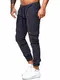 OneRedox Herren Chino Pants   Jeans   Skinny Fit   Modell 3301 (32/32, Antrazit)