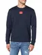 HUGO Herren, Pullover, Dark Blue405, XXL