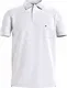 Tommy Hilfiger Herren Structured Pocket Regular Polo Polohemd, weiß, M