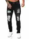 Code47 Herren Jeans Denim Slim Fit Used Design 5122 Black 32/32