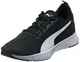 PUMA Unisex Adult Flyer Runner Laufschuhe, Schwarz Black White, 41 EU