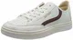 Superdry Herren Basket LUX Low Trainer Sneaker, Optic/Oxblood, 43 EU