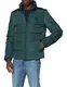 Urban Classics Herren Hooded Puffer Jacket Jacke, Bottlegreen, M
