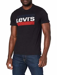 Levi''''s Herren Graphic T-Shirt, Sportswear Logo Beautiful Black+, M