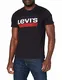 Levi''''s Herren Graphic T-Shirt, Sportswear Logo Beautiful Black+, M