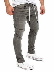 Yazubi Herren Jogger Erik Jeans Grau