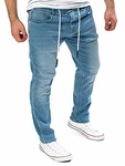 Yazubi Herren Jogger Erik Jeans Blau