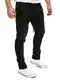 Yazubi Jogpants Herren Sweathose in Jeansoptik Cargo Jogger Baggy Jogginghose JoggJeans Erik, Schwarz (Black Meteorite 194008), W32/L32