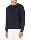 GANT Herren C-Neck Sweat ORIGINAL Rundhalspullover, Evening Blue, L