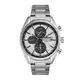 Seiko Herren-Uhr Quarz Edelstahl mit Edelstahlband SSC769P1, Weiß