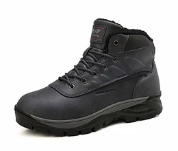 Winterstiefel Herren Schneestiefel Warm Gefüttert Winterschuhe Stiefelette (Blau, Numeric_45)