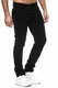 Tazzio Jeans Slim Fit Herren Jeanshose Stretch Designer Hose Destroyed Denim 165251 Schwarz 32/32