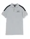 Hackett Mens AMR TECH Tape Shldr Polo Shirt, 933GREY Marl, M