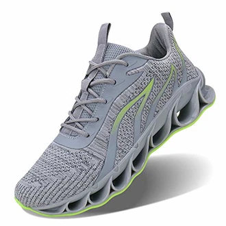 JSLEAP Sportschuhe Turnschuhe Laufschuhe Sneaker Grau JSLEAP Sportschuhe Turnschuhe Laufschuhe Sneaker Grau