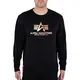 Alpha Industries Basic Sweater Foil Print Sweatshirt für Herren Black/Gold