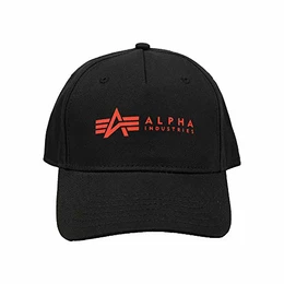 Alpha Kappe Schwarz/Rot