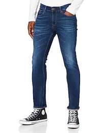 Tommy Jeans Herren Jeans Scanton Slim Stretch, Blau (Aspen Dark Blue Stretch), 33W / 32L