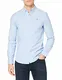 Tommy Hilfiger Herren TJM Slim Stretch Oxford T-Shirt, Parfüm Blau, M