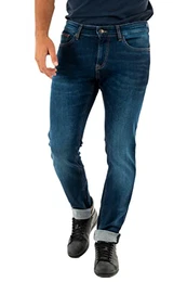 Herren Scanton Slim ASDBS Jeans, Aspen Dark Blue Stretch, W32 / L32