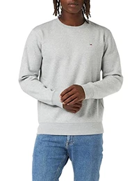 Herren TJM REGULAR FLEECE C NECK Pullover, Lt Grey Htr, M
