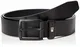 Tommy Hilfiger Herren Denton Matte 3.5 Grtel, Schwarz, 105 cm