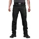 FEDTOSING Cargohose Herren Vintage Militär Tactical Hosen mit Stretch Arbeitshose Outdoor Viele Taschen Leichte Baumwolle, Schwarz, Gr. 32/32