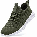 Damyuan Herren Laufschuhe Turnschuhe Sportschuhe Running Sneaker Freizeit Straßenlaufschuhe Walkingschuhe Outdoor Fitness Jogging Sportsschuhe Grün