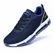 NewNaisu Herren Damen Sportschuhe Unisex Laufschuhe mit Luftpolster Turnschuhe Profilsohle Sneakers Leichte Schuhe Royal Blau 43