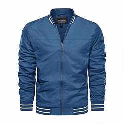 KEFITEVD Blouson Bomberjacke Herren Königsblau
