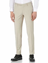 Herren CIMONOPOLI-H Business-Anzug Hosen-Set, 25 braun, 102