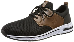 Herren B4761 Sneaker, Schwarz Kombi, 43 EU