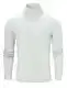 Freshhoodies Herren Pullover Strickpullover Rollkragen Slim Fit Männer Winter Rollkragenpullover Langarmshirt Pulli Sweatshirt M