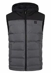 Indicode Herren Weste Iulius Steppweste Dk Grey (910)