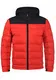Indicode Gaius Herren Winterjacke Steppjacke mit Kapuze, Größe:M, Farbe:Goji Berry (213)