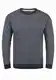 Indicode Coppler Herren Strickpullover Grobstrick Pullover, Größe:M, Farbe:Navy (400)