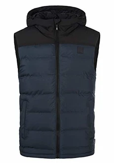 Indicode Herren Weste Iulius Steppweste Navy (400) Indicode Herren Weste Iulius Steppweste Navy (400)