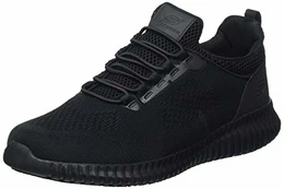 Herren CESSNOCK Sneakers, Black Textile (Water and Stain Repellent), 41 EU