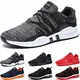 BAOLESEM Sportschuhe Herren Atmungsaktiv Gym Laufschuhe Leichtgewicht Turnschuhe Freizeit Outdoor Sneaker,Grau,EU 43