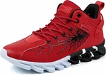 BRONAX Herren Sportschuhe Sneaker Turnschuhe Rot