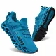 Wonesion Schuhe Herren Laufschuhe Straßenlaufschuhe Herren Sneaker Leichtathletikschuhe Schuhe, Sky blau, EU41