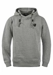 Indicode Hoodie IDBarneys Kapuzenpullover Grey Mix