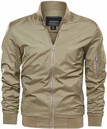 Freizeitjacke Herren Funktionsjacke Winter Bomberjacke Übergangsjacke Herbst Parka Outdoor Arbeitsjacke Cargo Jacke Lässige Fliegerjacke Sport Jacke