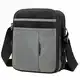 SPAHER Umhängetasche Herren Nylon Herren Tasche für iPad Kuriertasche Wasserdicht Schultertasche Geschenk für Männer Messenger Bag Crossbody Reise Arbeitstasche Studententasche (Grau)