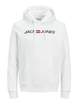 JACK & JONES Male Hoodie Logo White