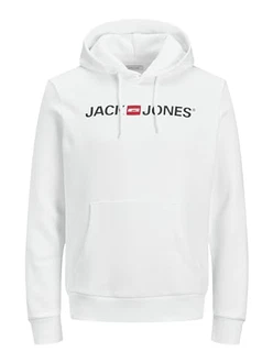 JACK & JONES Male Hoodie Logo